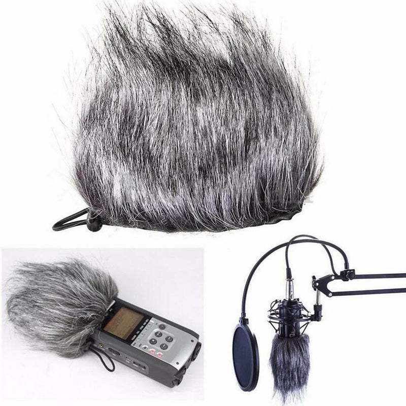 Furry Microphone Windscreen Muff For Sony PCM-D50 Portable Digital Recorders