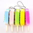 Sprinkles  sicle Phone Straps Soft Bread Scented Key Chains Giftsã€NME