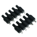 10pcs 2 pin din male plug hifi loudspeaker audio connector for spea JR
