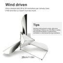 Stainless Steel Bird Pigeon Crow Deterrent Garden Repeller Scarer W Fh