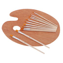 12pcs/set Nylon Hair Paint Brush Set Artist Watercolor Acrylic Oil Painting