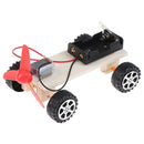 DIY Electric wind car assembled puzzles scientific experiment educational toysME