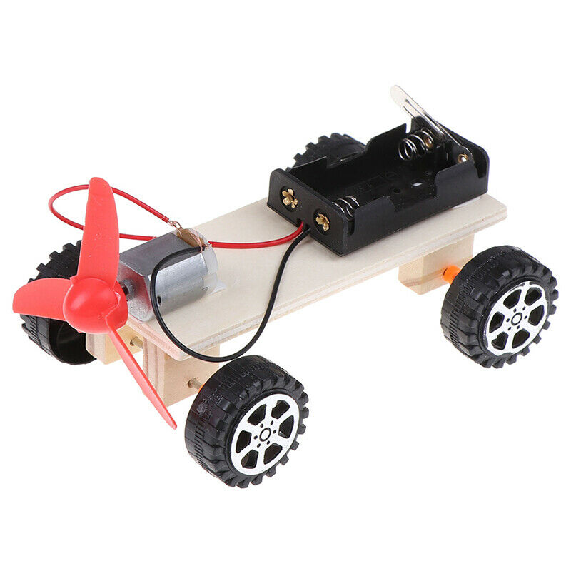 DIY Electric wind car assembled puzzles scientific experiment educational toysME