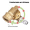 Car Durable Power Washer Spray Nozzle Tips Brass Pivoting Coupler Accessories