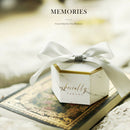 Europe Marble Style Gift Box Baby Shower Birthday Party Candy Box Sweet Cho