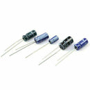 120x 12 Types 0.1UF-220UF RADIAL LOW ESR ELKO KONDENSATOR W8V0 ELECTRO Q6V9 V0A4