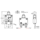 5A Resettable Overload Protector Switch Thermal Circuit Breaker Fuse Panel