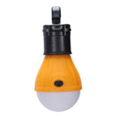 Outdoor 3 LED Camping Lamp Bulb Spherical Plastic Hanging Lamp Tent Lamp Bu T4G3