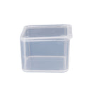 New Small Travel Clear CG Transparent Storage Box Case PU Superhard Plastic JR