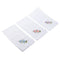 Set Of 24 Soft Handkerchief Embroidery Handkerchiefs Made Of Cotton, 27.5 X