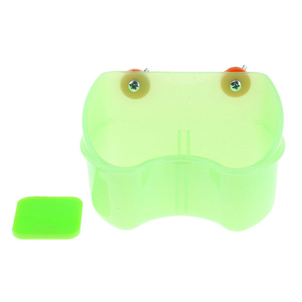 Small Animal Bird Feeder Bowl Non-toxic for Parrot Parakeet Birdcages Feeder