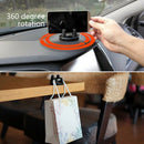 Car Ornament Universal Phone Holder 360 Degree Rotation Pc + Silicone Car A