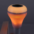 E27 LED Wireless Bluetooth Flame Music Bulb Speaker Light RGB Bulb Lamp