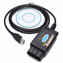 ELM327 USB Car Scanner for Ford ELMconfig HS-CAN/MS-CAN Forscan OBDII ELMconfig