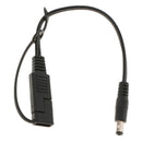 8inch SAE to DC5521 Adapter Cable Motorcycle  Clothing Jack Adapter