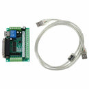 Upgraded 5 Axis CNC Breakout Board for Stepper Motor Driver Mach3 + USB Cab