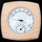 1Pc Wooden Sauna Thermometer Hygrothermograph Thermometer Hygrometer Humidi