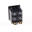 Double Boat Rocker Switch 6 Pin On-Off With Red Light 16A 125VAC 3C