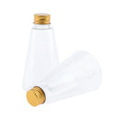 10x 90ml Plastic Clear Bottle Travel Lotion Liquid Shampoo Makeup Container