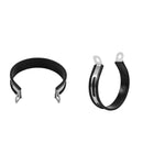 2 Pack Universal Motorcycle Exhaust Muffler Pipe Bracket Clip Fasten Strap