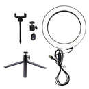 10'' LED Ring Light with Mini Tripod Phone Holder With Tripod and Remote