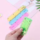 1PC Soft 15cm Ruler Multicolour Creative Flexible Stationery Rule School Supply