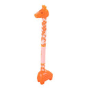 4PCS Animal Giraffe Print 0.38mm Black Pen Gel Color: Orange
