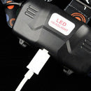 5Led T6 Strong Light Head Light Lamp Aluminum Alloy Zoom Induction Head-Mou