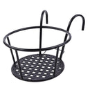 3x Rustic Potted Flower Hangin Basket Succulents Pot Holder Planter Holder