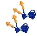 4X Soft Silicone Corded Ear Plugs Reusable Hearing Protection Earplugs Gift MO