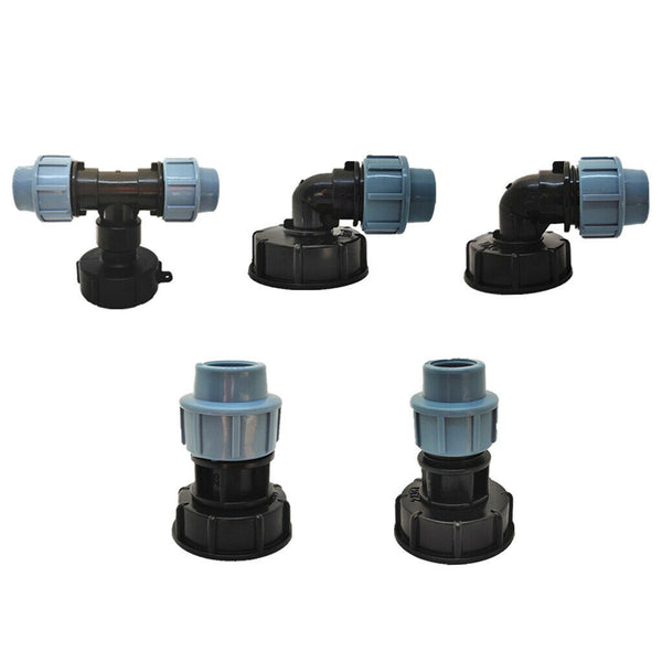 1000L IBC Water Tank Garden Hose Adapter Fittings Coupler Hose Fittings 25mm Dia