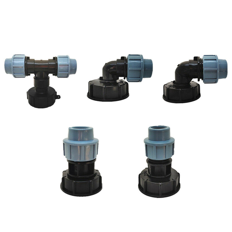 1000L IBC Water Tank Garden Hose Adapter Fittings Coupler Hose Fittings 25mm Dia