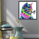 11CT Needlework Stamped Canvas Kit DIY Cross Stitch Print (MTL010 Cat)