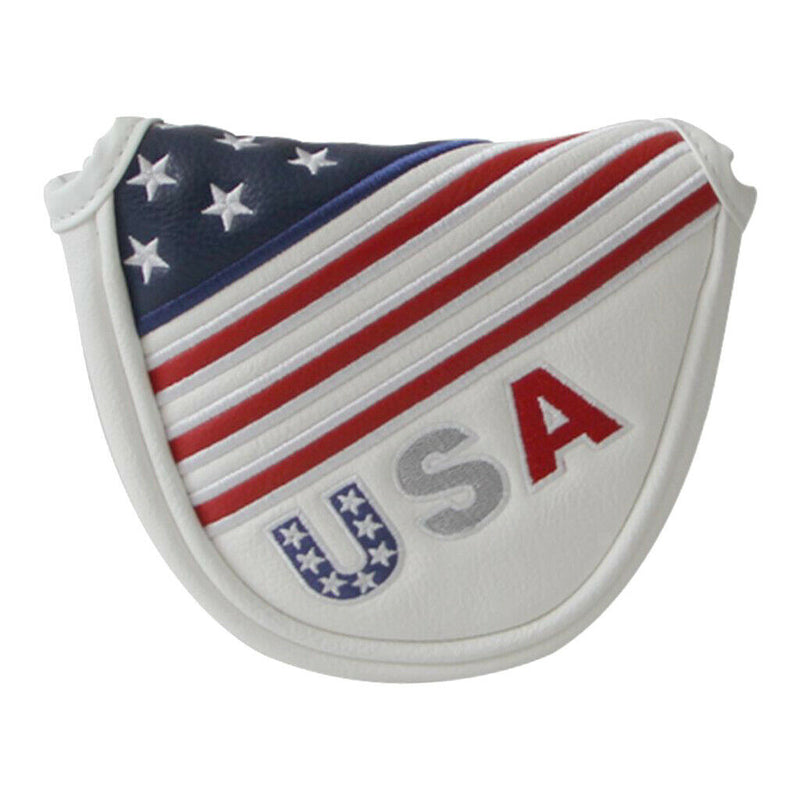 Golf Putter Headcover Standard PU Club Head Cover For Mallet Center Putter