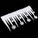 Christmas decoration bubble ice stripes snowflakes Hot wall W decoration wi H8L9