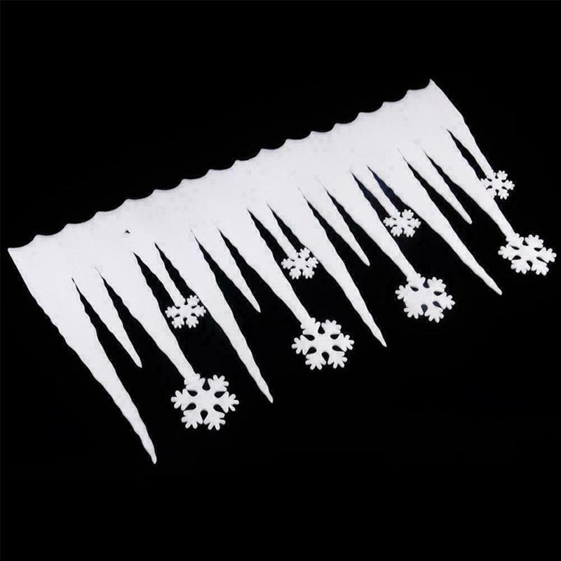 Christmas decoration bubble ice stripes snowflakes Hot wall W decoration wi H8L9