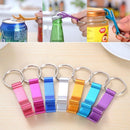 3x Beer Bottle Opener Claw Bar Beverage Keychain Ring Random Color.AU