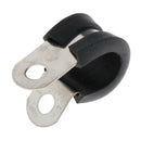 10 Pieces 1/2" Dia P Tube Clips Hose Pipe Clamp P Type Marine Grade 13x36mm