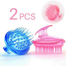 2Pcs Plastic Hair Scalp Massager Shampoo Brush,Soft Scalp Care Brush Hair G