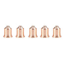 5pcs 220816 Metal Plasma Cutter Consumables Tip Nozzle Electrode Nozzle