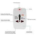 World Universal Travel Adapter with USB Convertor wall Plug Power US UK AU WK