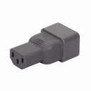 Beige Color IEC 320 C13 to C20 AC Adapter, IEC 15A to 10A,16A to 10A AC ConvC1D3