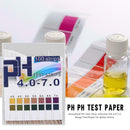 1box 4.0-7.0 Range PH Test Paper 2-color Contrast Acidity Alkali Test Strip