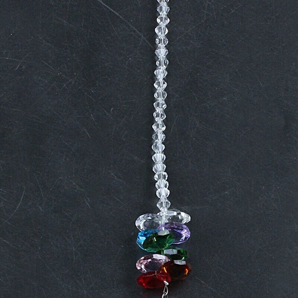 24Cm Chandelier Crystals Ball Prism Pendant Rainbow Maker Chakra Cascade Su