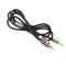 3.5mm Jack Plug AUX Male to 2 x RCA Phone CD player Computer TV Audio Cabl TCV