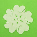Hot 2X Plum flower Clip Tie 6.5 cm Balloom Shape Clip Party Decoration SELJ
