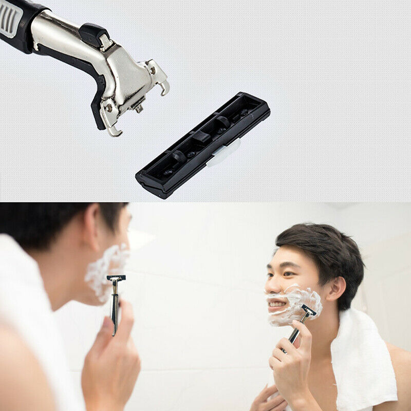 1/36PCS 2 Layers Quality Safety Razor Blades Manual Shaving Shaver Hair RemS Ew