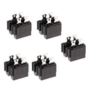 5x 30A JH-7032E2A Car Auto Standard Middle Dual Fuse Holder for Universal