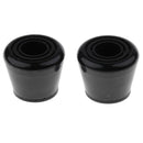 2Pack Quad Roller Skates Toe Stops Stopper Gear for Adults Outdoor Skating Black