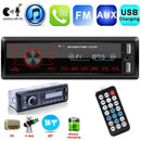 Car Radio Bluetooth Stereo Player FM/MP3/USB/AUX/SD In-dash Audio Head Unit 12V